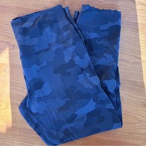 lululemon athletica black Camo Leggings